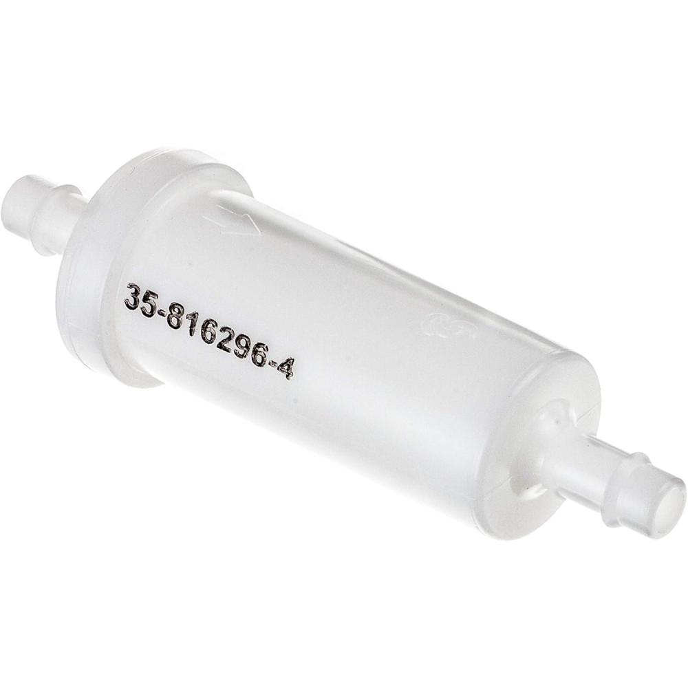 imageQuicksilver 816296Q2 Marine Engine Inline Fuel Filter with Barbs for 516quot 8mm Fuel Lines