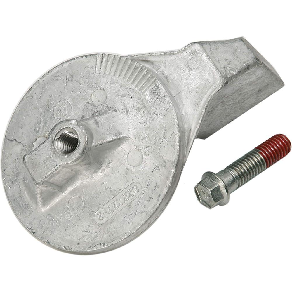 imageQuicksilver 822777Q1 Aluminum Trim Tab Anode for Mercury or Mariner Outboards and MerCruiser Stern Drives Using High Rake Propellers Unspecified
