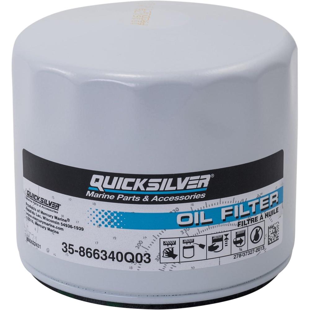 imageQuicksilver 866340Q03 Oil Filter for MerCruiser Sterndrive and Inboard EnginesUnspecified