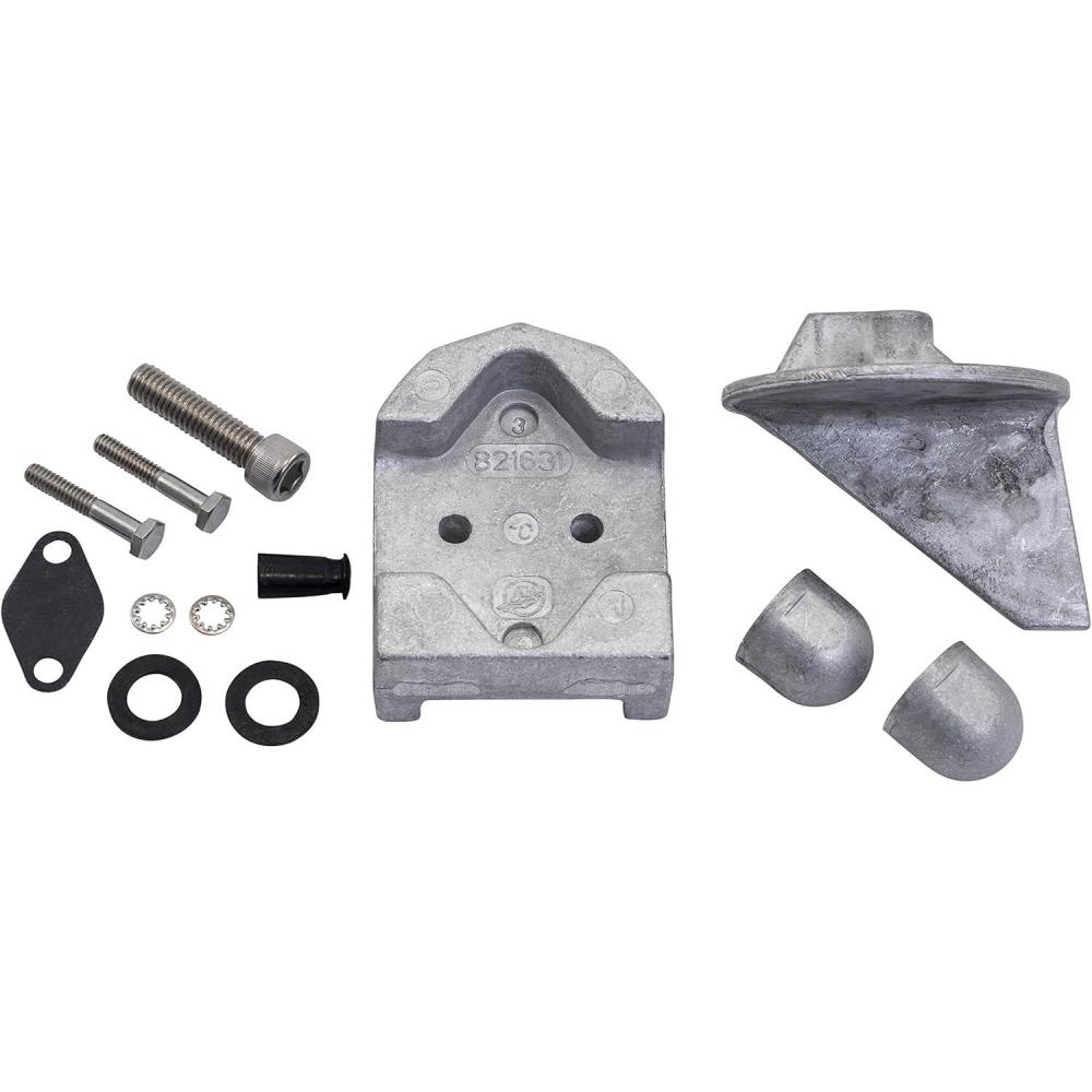 imageQuicksilver 888756Q04 Aluminum Anode Kit for MerCruiser MR and Alpha One Drives