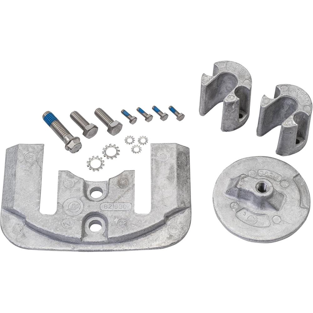 imageQuicksilver 888761Q03 Aluminum Anode Kit for MerCruiser Bravo II and III Drives