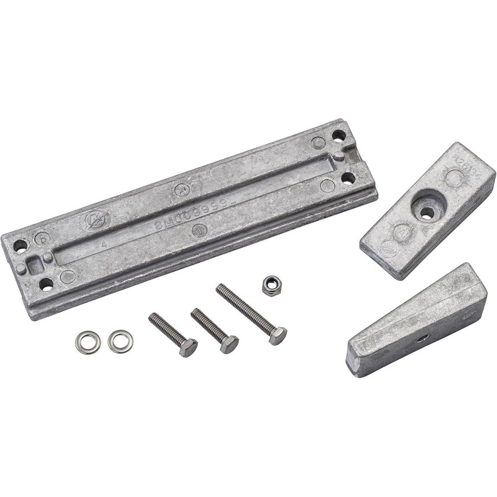 imageQuicksilver 8M0107546 Aluminum Anode Kit for Select Mercury 40115 Hp Outboards