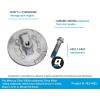 imageQuicksilver 76214Q5 Aluminum Anode Plate for Mercury Mariner Force and MerCruiser Antiventilation Plate