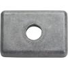 imageQuicksilver 875208 Square Aluminum Anode for Select Mercury 499 Hp Outboards