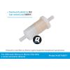 imageQuicksilver 877565T1 Inline Fuel Filter for Mercury and Mariner Carbureted 4Stroke Outboards