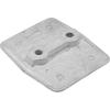 imageQuicksilver 8M0137814 AntiVentilation Plate Anode Kit for Mercury 175300 Hp  450R 34L V6 and 46L V8 4Stroke Outboards