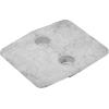 imageQuicksilver 8M0137814 AntiVentilation Plate Anode Kit for Mercury 175300 Hp  450R 34L V6 and 46L V8 4Stroke Outboards