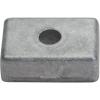 imageQuicksilver 875208 Square Aluminum Anode for Select Mercury 499 Hp Outboards
