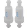 imageQuicksilver 875284T01 Inline Oil Filter for Select Mercury 25L and 30L OptiMax Outboards NonPro ModelsUnspecified Pack of 2