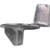 imageQuicksilver 98432Q6 Zinc Trim Tab Anode Plate for Mercury and Mariner Outboards