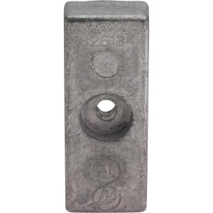 imageQuicksilver 826134Q Side Pocket Aluminum Anode for Mercury Mariner and Force Outboards
