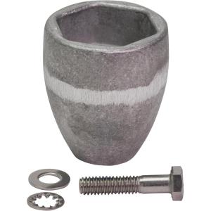 imageQuicksilver 865182Q01 Aluminum Anode Kit  Prop Nut on Bravo III Drives