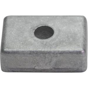 imageQuicksilver 875208 Square Aluminum Anode for Select Mercury 499 Hp Outboards