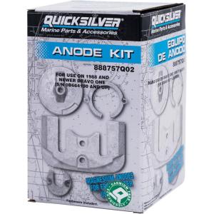 imageQuicksilver 888757Q02 Magnesium Anode Kit for MerCruiser Bravo One Drives