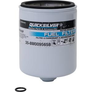 imageQuicksilver 8M0095658 Water Separating Fuel Filter Kit for Verado V6 Outboards