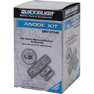 imageQuicksilver 8M0107548 Aluminum Anode Kit for Select Mercury 75150 Hp Outboards