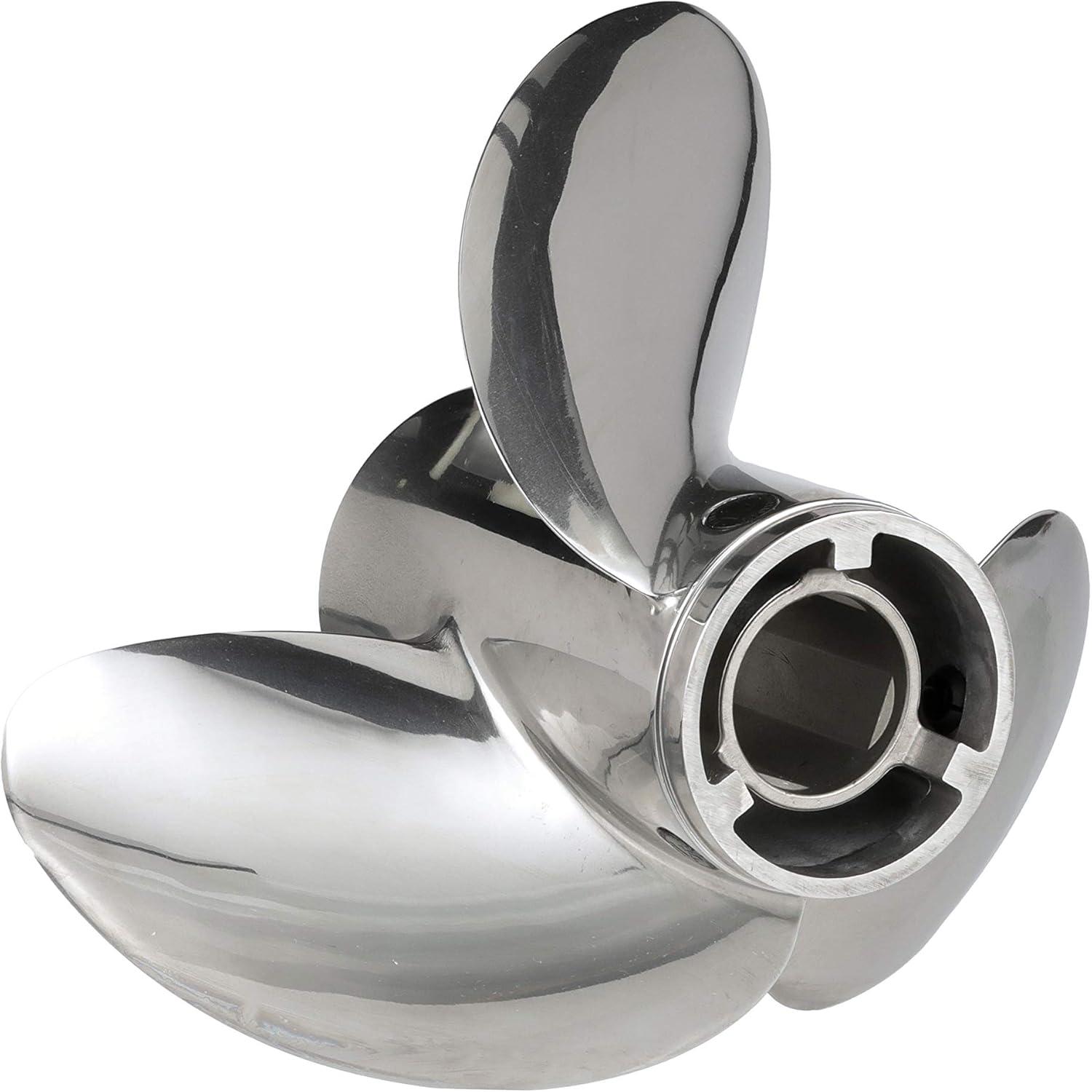 imageQuicksilver 3Blade Q3 Stainless Steel Propeller8M0103523  19P  Right