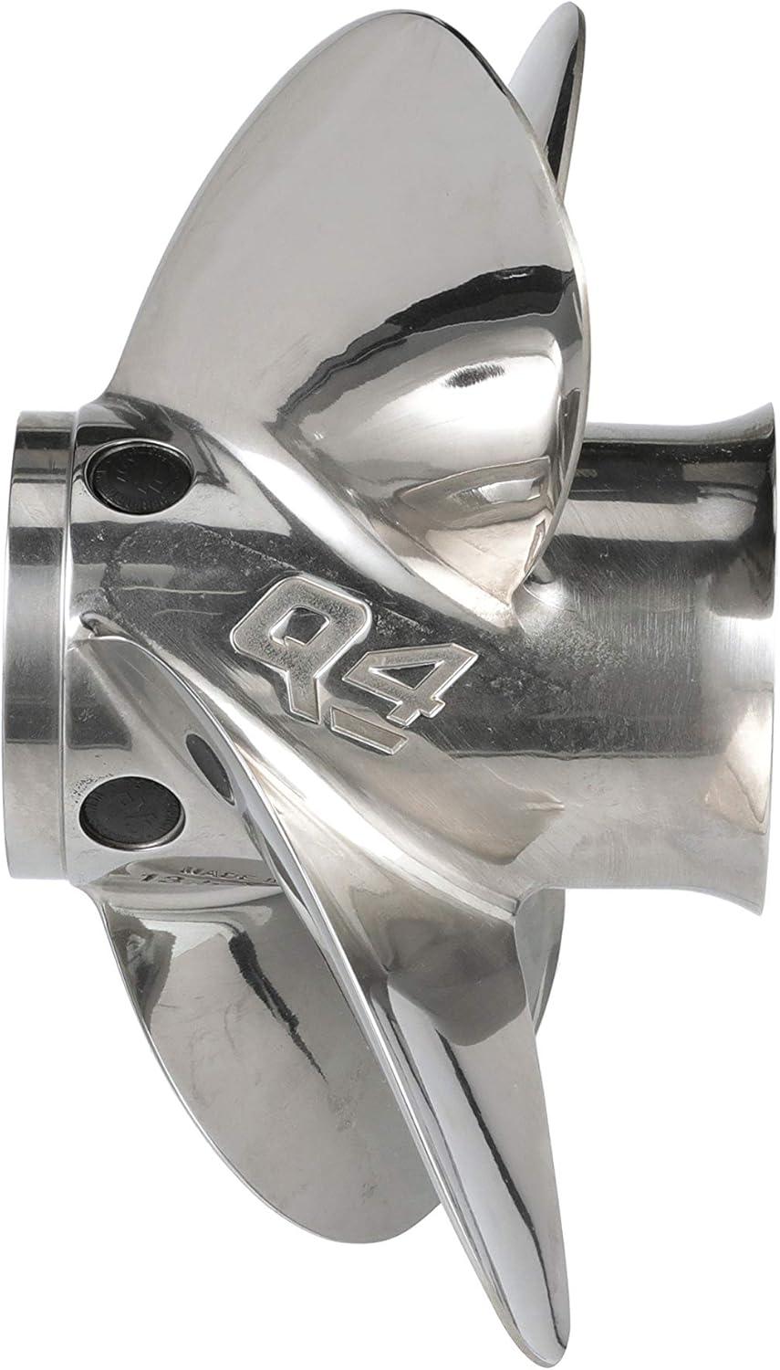 imageQuicksilver 4Blade Q4 Stainless Steel Propeller40 CT  125 HP Mercury