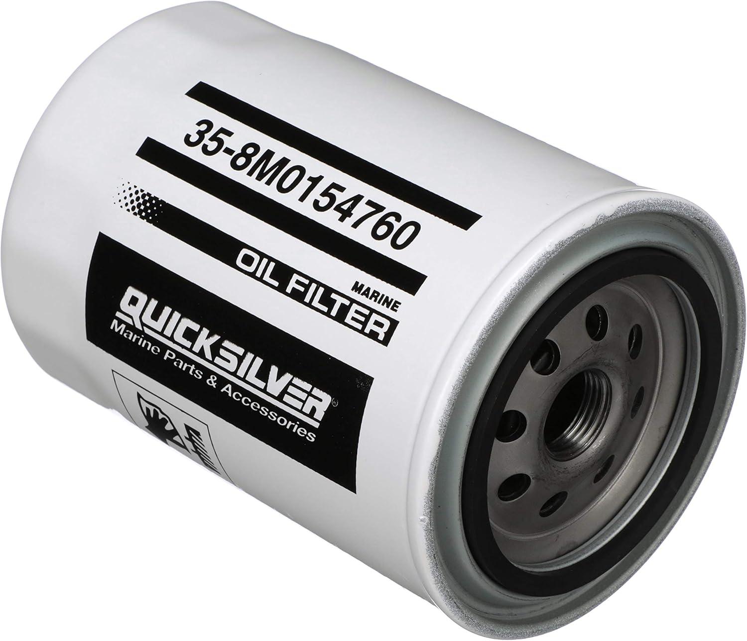 imageQuicksilver 8M0154760 20 Micron Oil Filter for Various Marine EnginesUnspecified