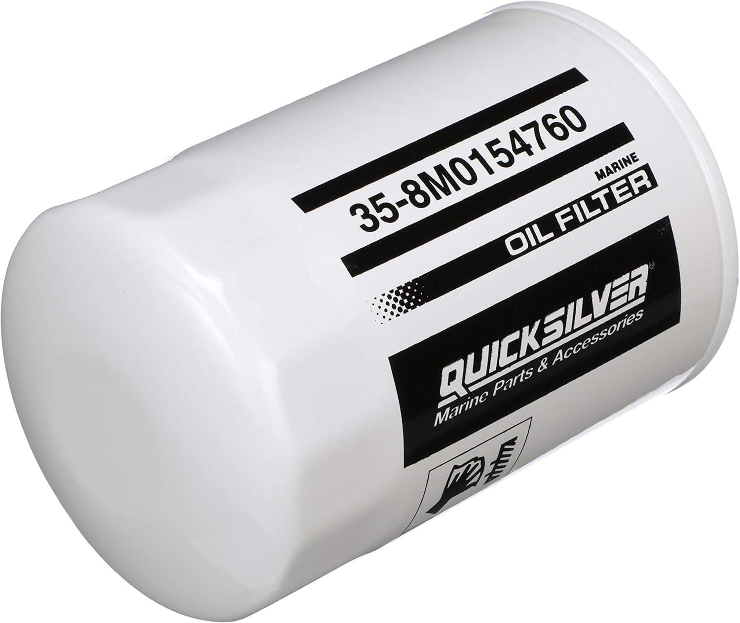 imageQuicksilver 8M0154760 20 Micron Oil Filter for Various Marine EnginesUnspecified Pack of 2