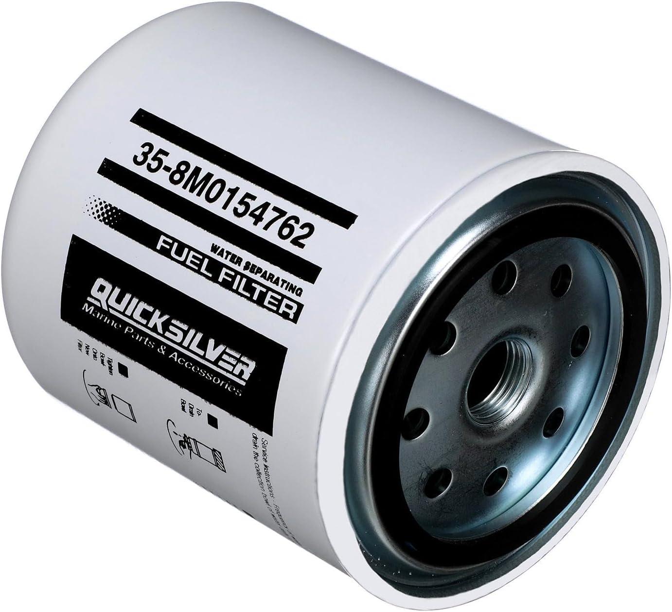 imageQuicksilver 8M0154762 Water Separating Fuel Filter for Various Marine Engines
