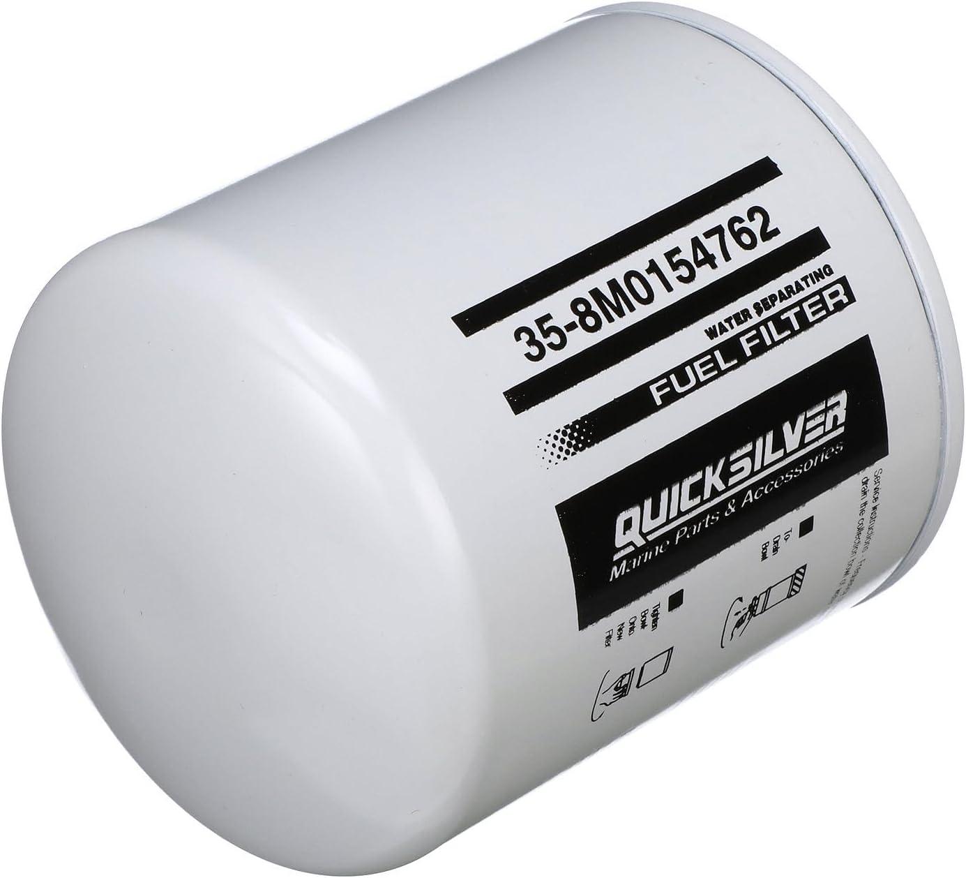 imageQuicksilver 8M0154762 Water Separating Fuel Filter for Various Marine Engines
