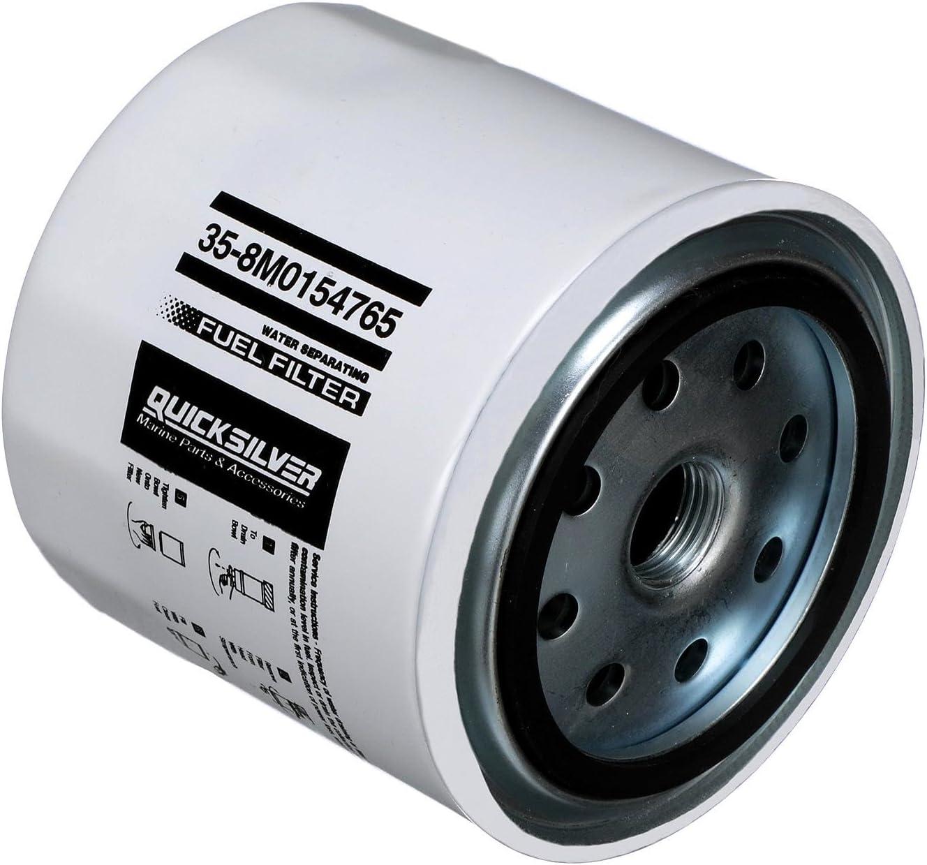 imageQuicksilver 8M0154765 Water Separating Fuel Filter for Various Marine Engines