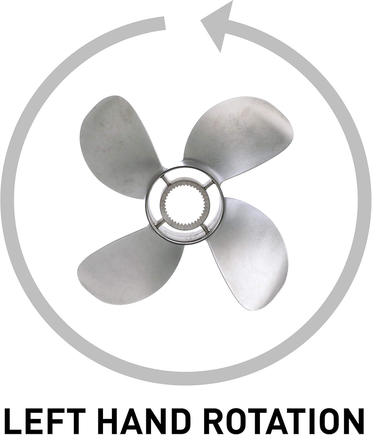 imageQuicksilver Bravo Three Stainless Steel Propeller8M0123408  24P  Left