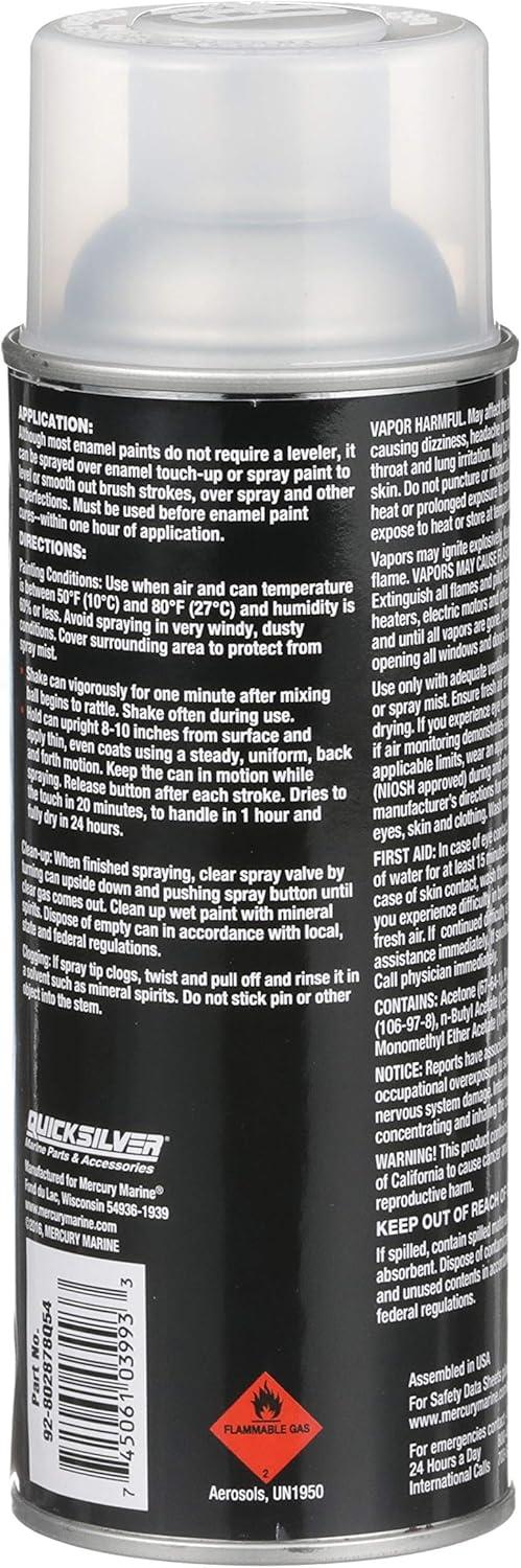 imageQuicksilver Spray Paint for Mercury EnginesLeveler