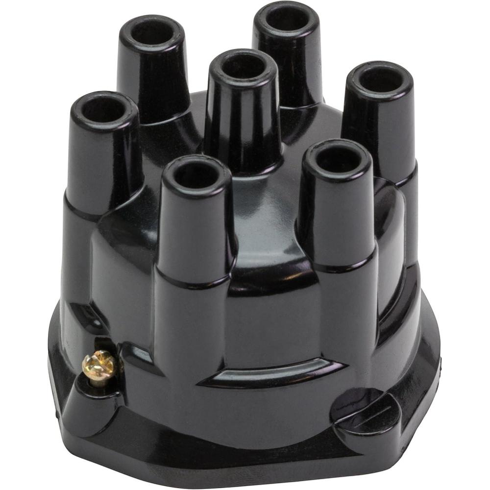 imageQuicksilver 33765T Distributor Cap for Marinized 6Cylinder General Motors inline Engines with Delco Conventional Ignition Systems