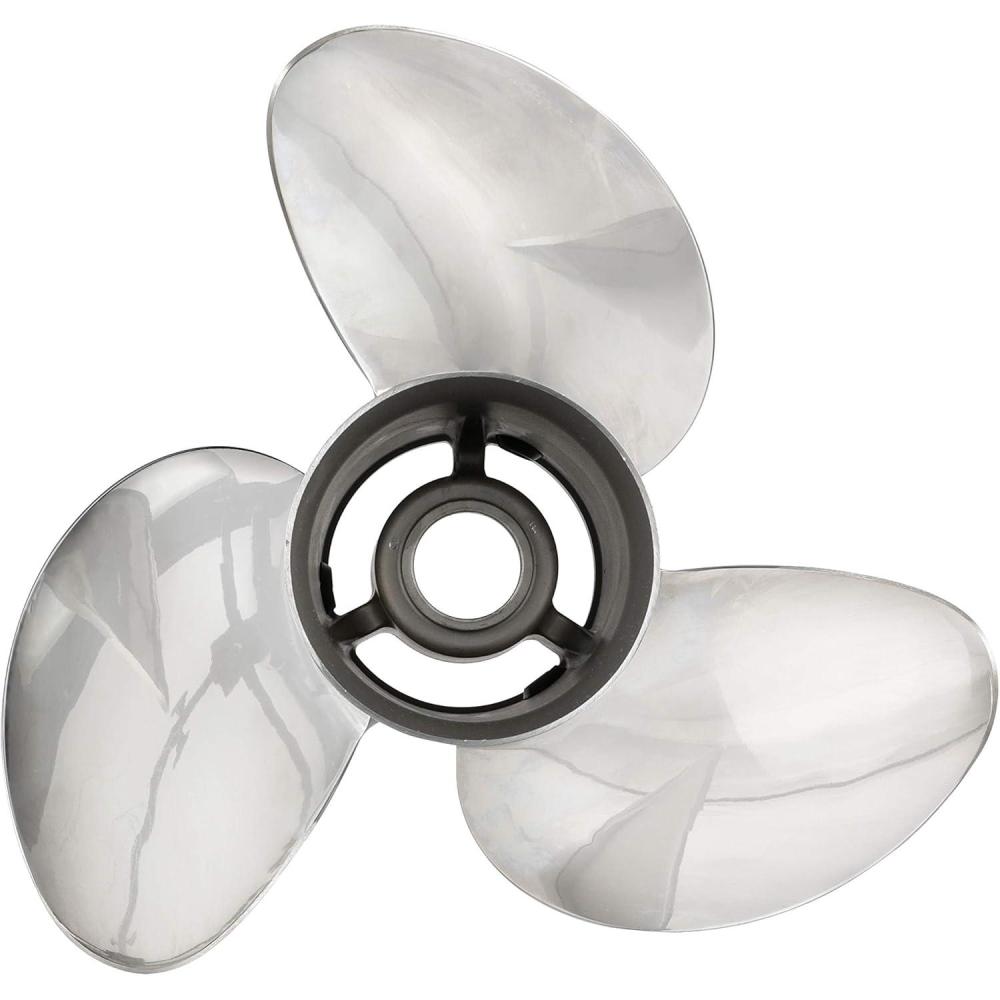 imageQuicksilver 3Blade Q3 Stainless Steel Propeller8M0103517  13P  Right