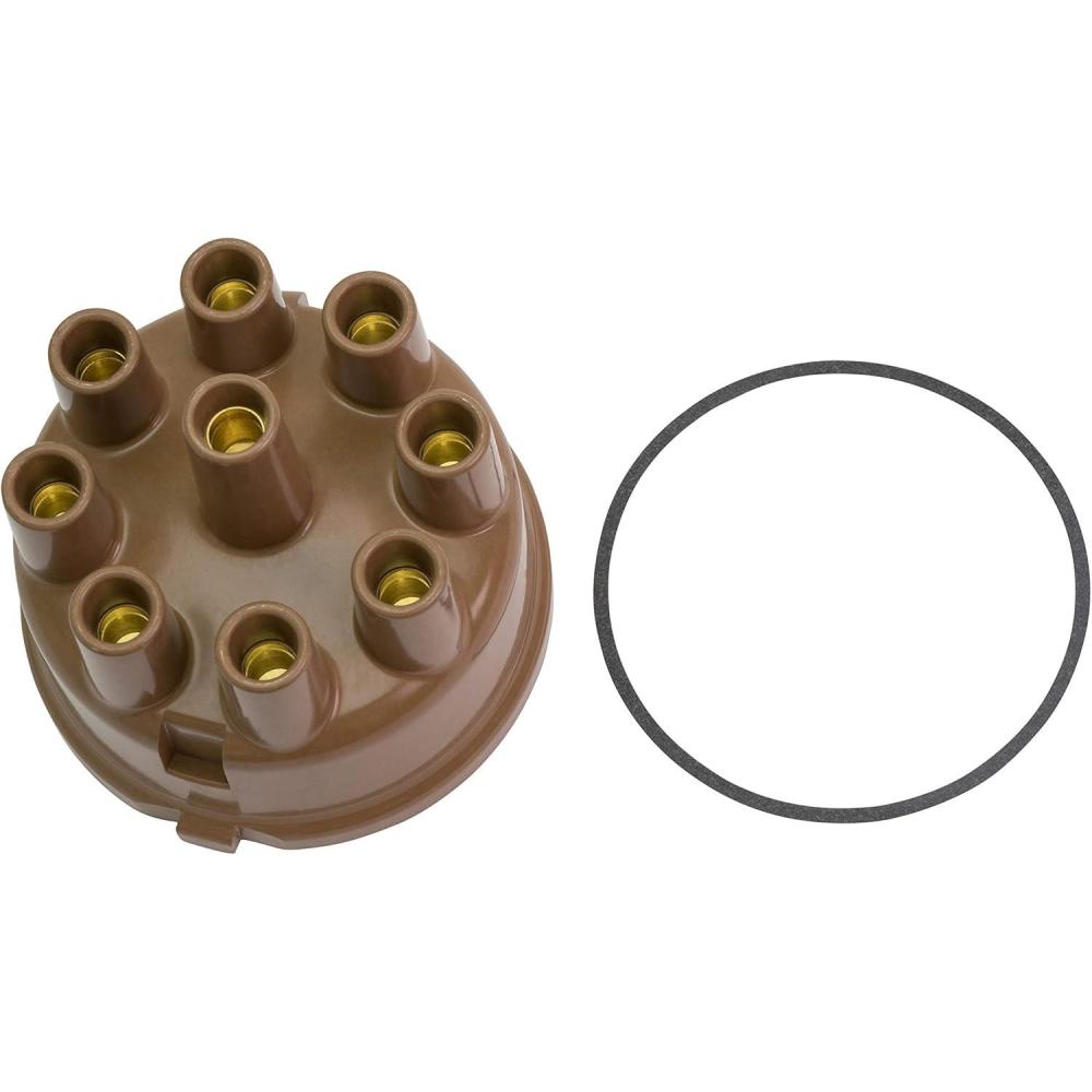 imageQuicksilver 5075Q1 Distributor Cap for Marinized V8 Engines by Ford with Mallory Conventional Ignition Systems