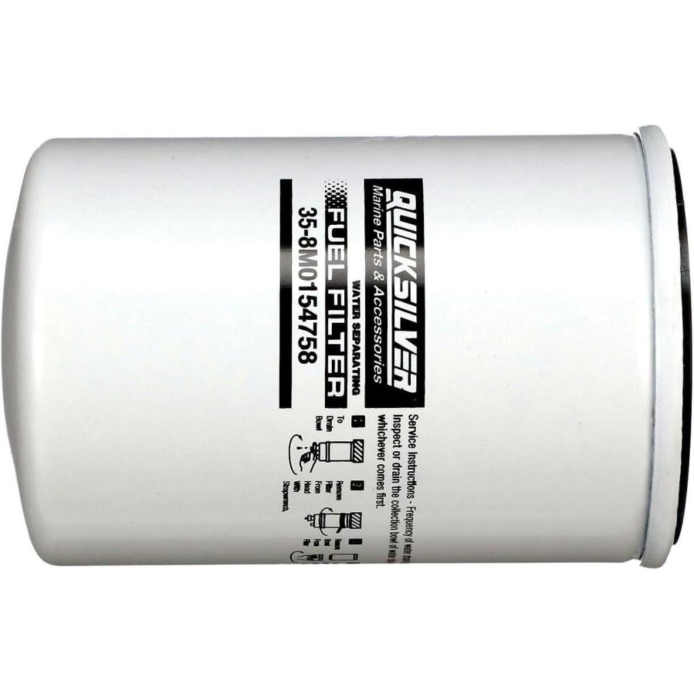 imageQuicksilver 8M0154758 Water Separating Fuel Filter for Various Marine Engines
