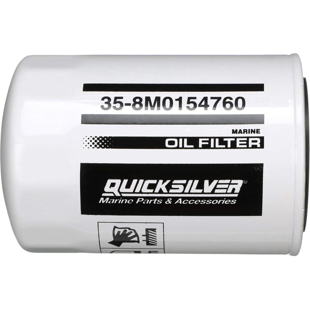imageQuicksilver 8M0154760 20 Micron Oil Filter for Various Marine EnginesUnspecified