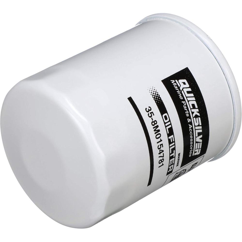 imageQuicksilver 8M0154781 20 Micron Oil Filter for Select Johnson and Evinrude 90115hp and Select Suzuki 70115hpUnspecified
