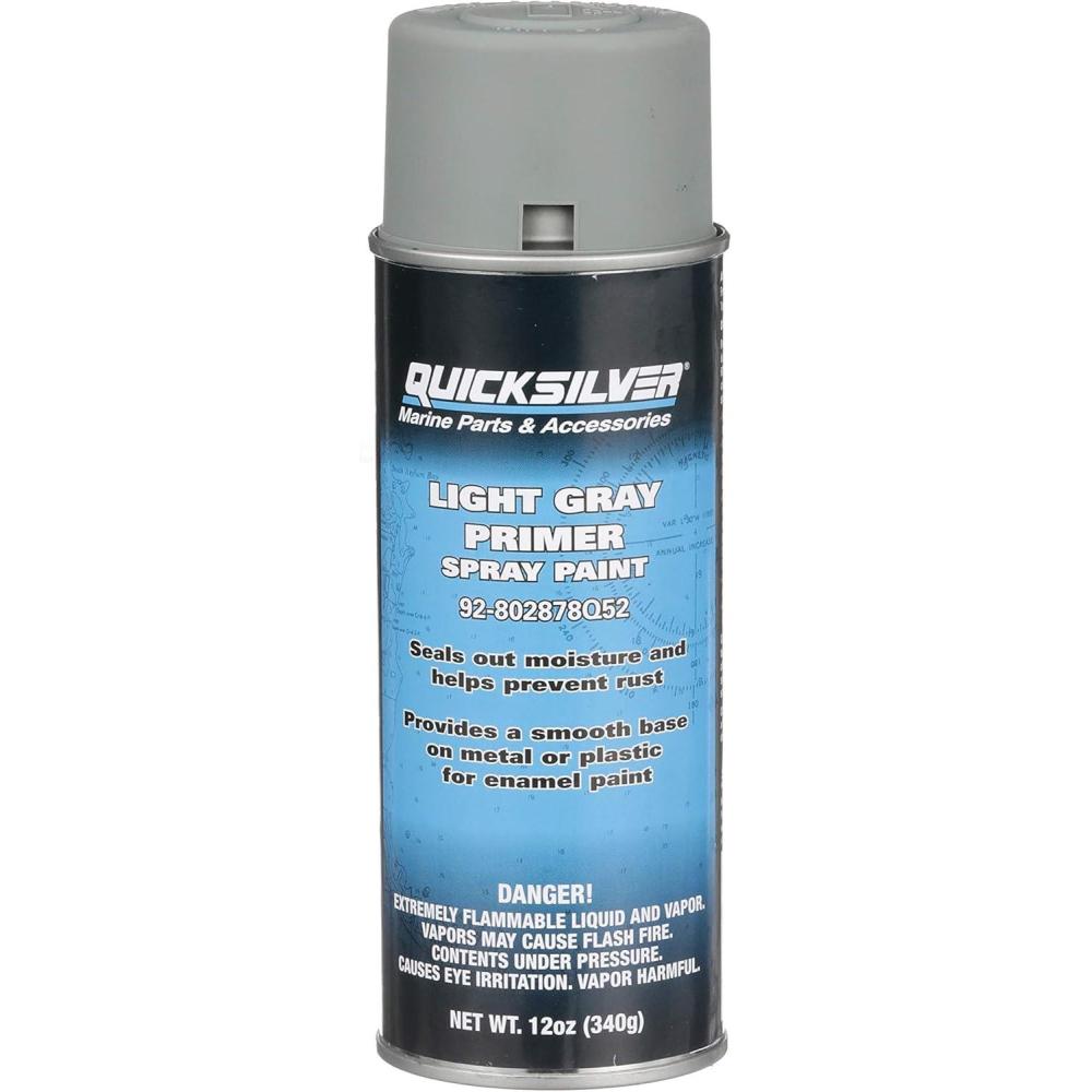 imageQuicksilver Spray Paint for Mercury EnginesLight Gray Primer