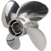 imageQuicksilver 4Blade Q4 Stainless Steel Propeller40 CT  125 HP Mercury