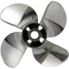 imageQuicksilver 4Blade Q4 Stainless Steel Propeller90 CT  400 HP MercuryMerCruiser