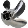 imageQuicksilver 4Blade Q4 Stainless Steel Propeller90 CT  400 HP MercuryMerCruiser