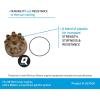 imageQuicksilver 5075Q1 Distributor Cap for Marinized V8 Engines by Ford with Mallory Conventional Ignition Systems