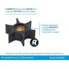 imageQuicksilver 89982 Water Pump Impeller for Vintage Mercury 2Cycle 20 Hp Outboards