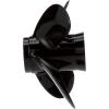 imageQuicksilver 8M8027511 Nemesis 4Blade Aluminum Propeller  106quot diameter x 12quot pitch Right Hand Rotation 4060 HP Mercury Black Finish