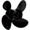 imageQuicksilver 8M8027511 Nemesis 4Blade Aluminum Propeller  106quot diameter x 12quot pitch Right Hand Rotation 4060 HP Mercury Black Finish