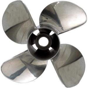 imageQuicksilver 4Blade Q4 Stainless Steel Propeller90 CT  400 HP MercuryMerCruiser