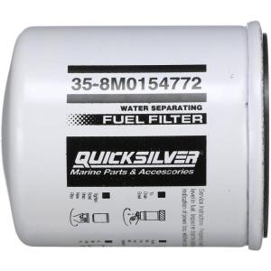 imageQuicksilver 8M0154772 Water Separating Fuel Filter for Select Johnson and Evinrude Outboards