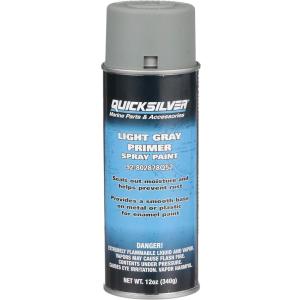 imageQuicksilver Spray Paint for Mercury EnginesLight Gray Primer