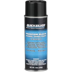 imageQuicksilver Spray Paint for Mercury EnginesPhantom Black