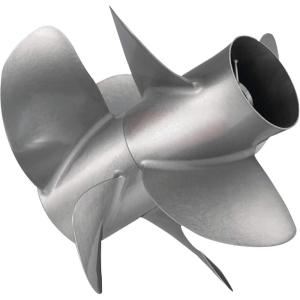imageQuicksilver Thunderbolt Propeller Matte Stainless Finish144 dia x 19 pitch
