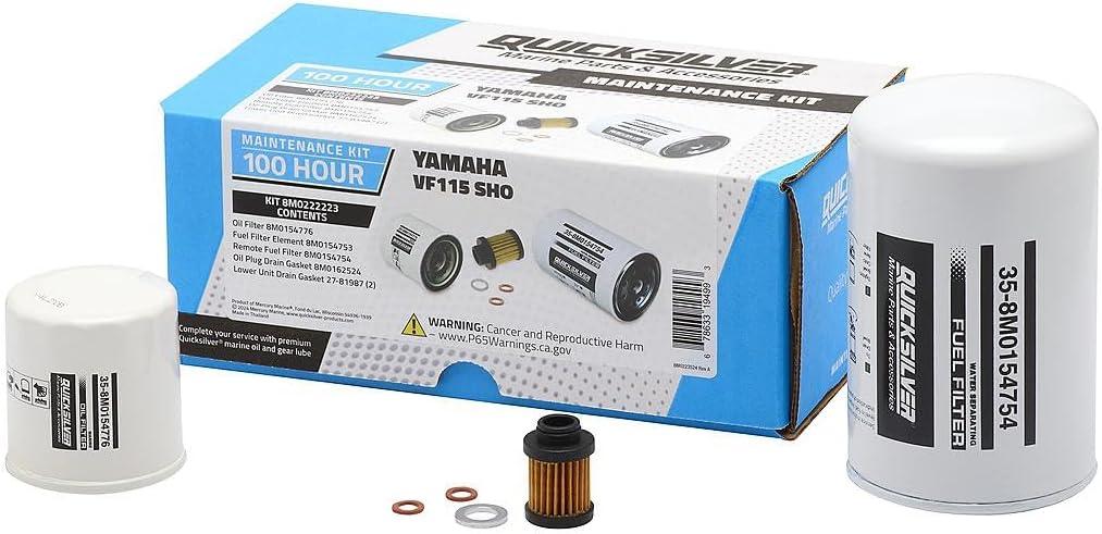 imageQuicksilver 8M0222223 100 Hour Maintenance Kit Yamaha VF115 SHO