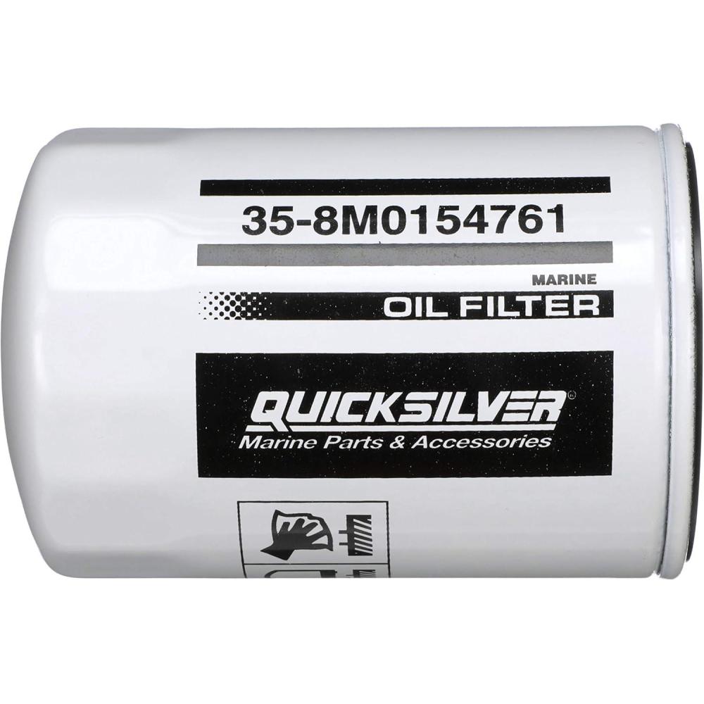 imageQuicksilver 8M0154761 20 Micron Oil Filter for Various Marine EnginesUnspecified